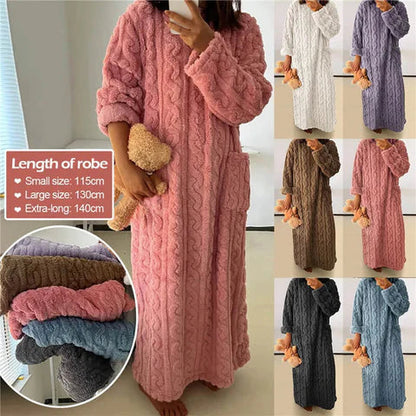 ❄️⏰ Zimní spodní prádlo Coral Fleece