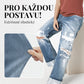 🔥👖 Dámské bavlněné džíny s potrhaným designem