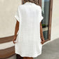 💝Dámské minimalistické košilové šaty