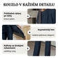 🔥Silueta elegantního asymetrického topu a širokých kalhot🔥