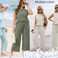 【S-2XL】💕2025 Ležérní top + široké kalhoty