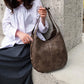 【🎊2025 Nové výrobky】👜Dámské Vintage měkké kožené tašky přes rameno velké kapacity