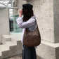 【🎊2025 Nové výrobky】👜Dámské Vintage měkké kožené tašky přes rameno velké kapacity