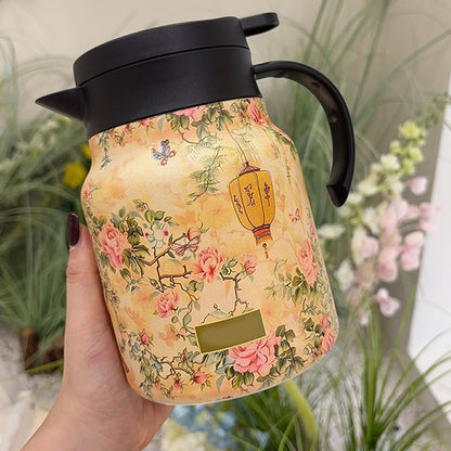 🍵Vakuově uzavřená konvice o objemu 1000 ml se sítkem