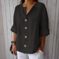 【S-4XL】👚Lehká dámská blůza na knoflíky