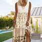 ✨👗 Boho Styl Bezrukávové Šaty pro Ženy