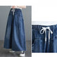 👖Džínové kalhoty s širokými nohavicemi ve vintage stylu