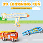 🎨3D vzdělávací puzzle pro děti