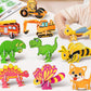 🎨3D vzdělávací puzzle pro děti