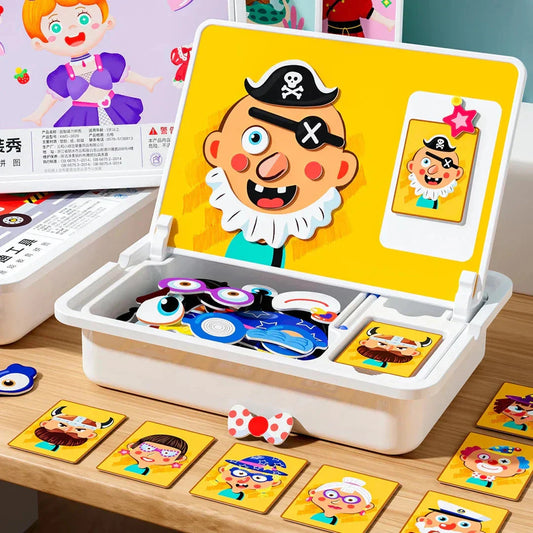Magnetické puzzle dětské hračky