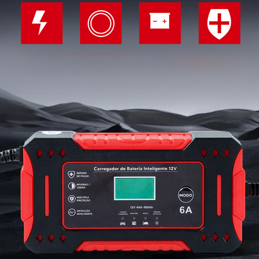 🚗⚡Přenosná inteligentní nabíječka autobaterií