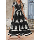 👗Dámské ležérní maxišaty s výstřihem do V ve stylu boho🌺