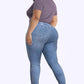👖 Dámské Skinny Napnuté Roztrhané Farmářské Kalhoty