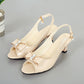 👠 Dámské sandály se zavazováním za patou – elegantní model s otevřenou špičkou 👡✨