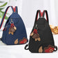 Stylový dámský konvertibilní crossbody batoh