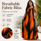 Dámské plus size šaty bez rukávů s pruhy