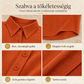 Elegantní dámská blůza s dlouhými rukávy a knoflíky pro každodenní nošení – styl a pohodlí v jednom ✨👔