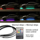 2023 Podvozek automobilu Flexibilní RGB vodotěsné LED páskové osvětlení (4PCS)