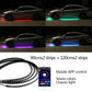 2023 Podvozek automobilu Flexibilní RGB vodotěsné LED páskové osvětlení (4PCS)