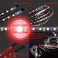 2023 Podvozek automobilu Flexibilní RGB vodotěsné LED páskové osvětlení (4PCS)